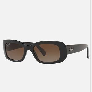 Ray-Ban Sunglasses Black Frame with Brown Lenses